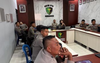 Tingkatkan Profesionalitas, Biddokkes Polda NTB Gelar Pelatihan Pengambilan Sampel Rambut