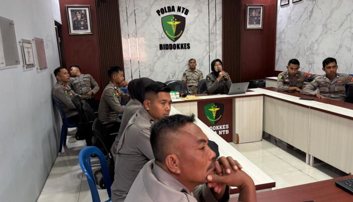 Tingkatkan Profesionalitas, Biddokkes Polda NTB Gelar Pelatihan Pengambilan Sampel Rambut