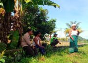 Polsek Labuapi Dorong Petani Karang Bongkot Manfaatkan Lahan