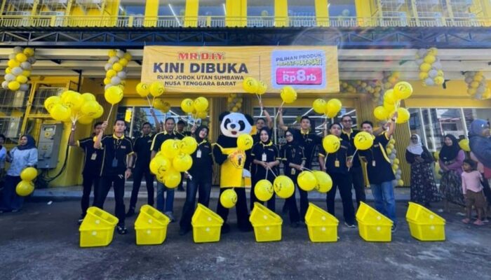 Toko Baru MR.D.I.Y. Indonesia Resmi Hadir di Sumbawa