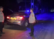 Patroli Blue Light Polsek Kediri Sasar Perbatasan Dini Hari