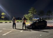 Polsek Kediri Optimalkan Keamanan Jalur Bypass BIL