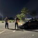 Cegah Kriminalitas Dini Hari, Patroli Blue Light Polsek Kediri Sisir Jalur Sepi Bypass BIL