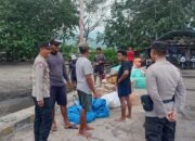 Polsek Pemenang Patroli dan Monitoring Bongkar Muat di Pelabuhan Bangsal