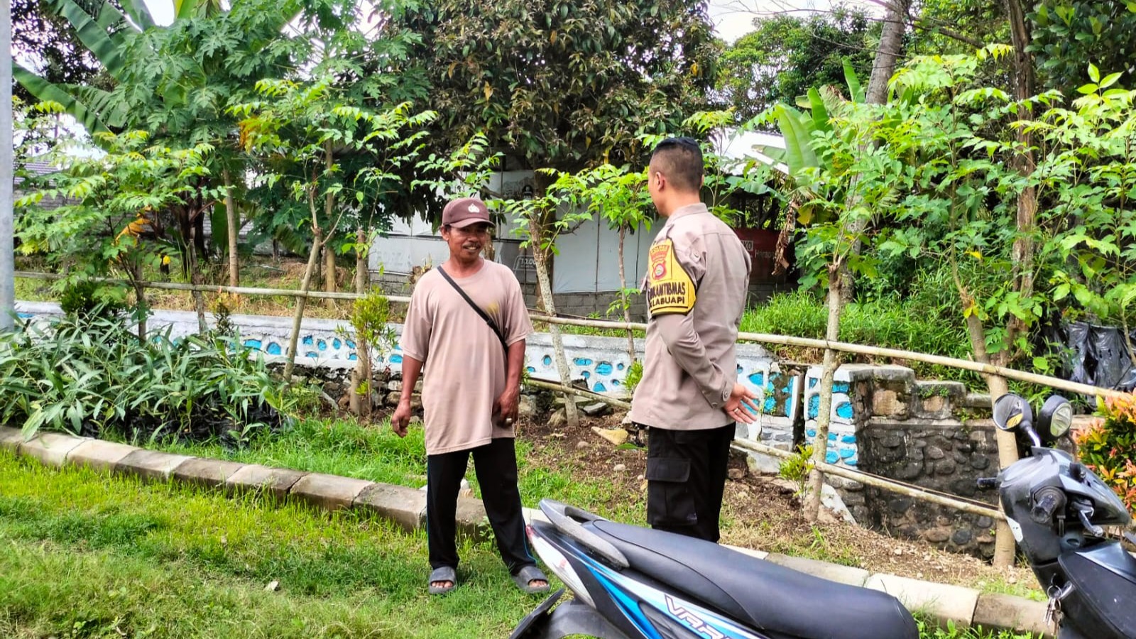 Polsek Labuapi Dukung Ketahanan Pangan Nasional di Lombok