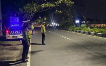Patroli Satlantas Polres Lombok Barat di Bypass BIL 1