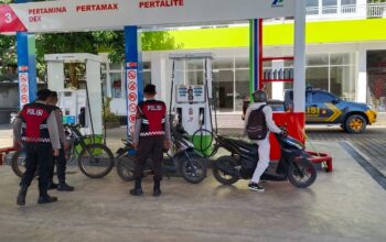 Polres Lombok Barat Pastikan Distribusi BBM Lembar Lancar