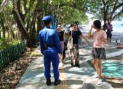 Sat Polairud Polres Lombok Barat Jaga Pantai Senggigi