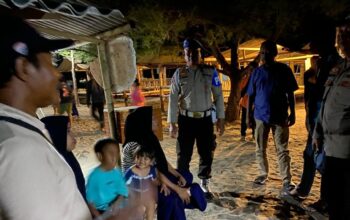 Cegah Kriminalitas, Polsek Lembar Laksanakan Patroli KRYD