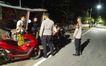 Polsek Batulayar Jaga Kamtibmas di Jalur Wisata Senggigi