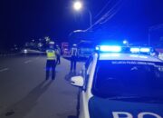 Satlantas Polres Lombok Barat Patroli Malam Cegah Balap Liar