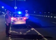 Polsek Kediri Gelar Patroli Blue Light di Jam Rawan