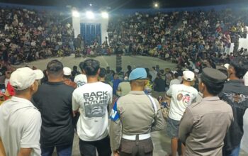 Laga Sengit Pepadu Se-Lombok di Arena Peresean