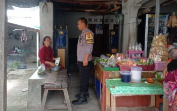 Bhabinkamtibmas Kuranji Edukasi Ketahanan Pangan