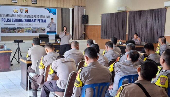 Tingkatkan Profesionalisme Personel, Ditbinmas Polda NTB Gelar Latihan Katpuan Bhabinkamtibmas di Lombok Timur