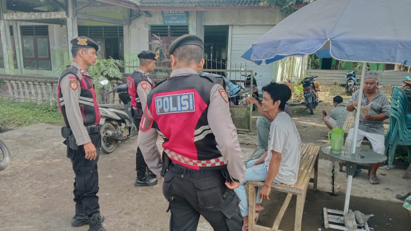 Cara Polres Lombok Barat Jaga Kamtibmas Lewat KEMOS 110