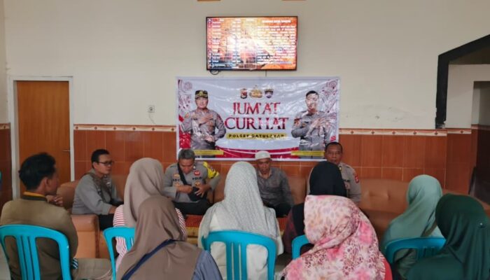 Polsek Batulayar Gelar Jumat Curhat di Sandik Sasar Miras dan Judol