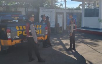 Antisipasi Gangguan, Polisi Patroli Dialogis di SPBE Kuripan