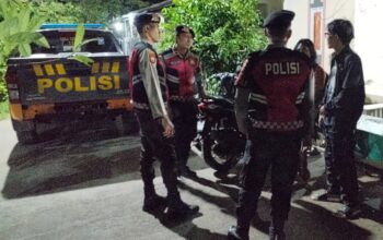 Cegah Curat dan Curanmor, Sat Samapta Polres Lobar Patroli di Lembar