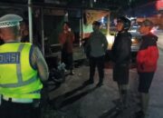 Polsek Kediri Gelar Patroli Malam di Lelede