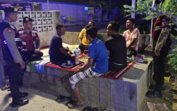 Tekan Kriminalitas, Polres Lombok Barat Patroli Malam