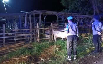 Jaga Kamtibmas, Polsek Sekotong Patroli Kandang Ternak Dini Hari